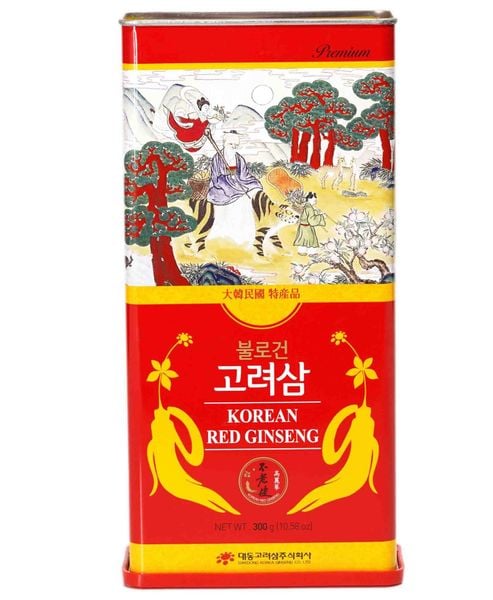 Hồng Sâm Củ Khô Premium Daedong Hàn Quốc 300g (11-20 củ)