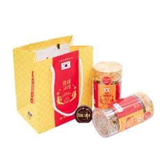Hồng Sâm Củ Khô Thái Lát Daedong Hàn Quốc Lọ 200g