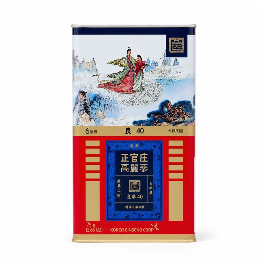 Hồng Sâm Khô 75gr KGC 6 củ Hàn Quốc