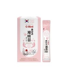 Thạch Hồng Sâm Yến Sào G-BRID Daedong Hàn Quốc Hộp 30 Gói Stick x 20g