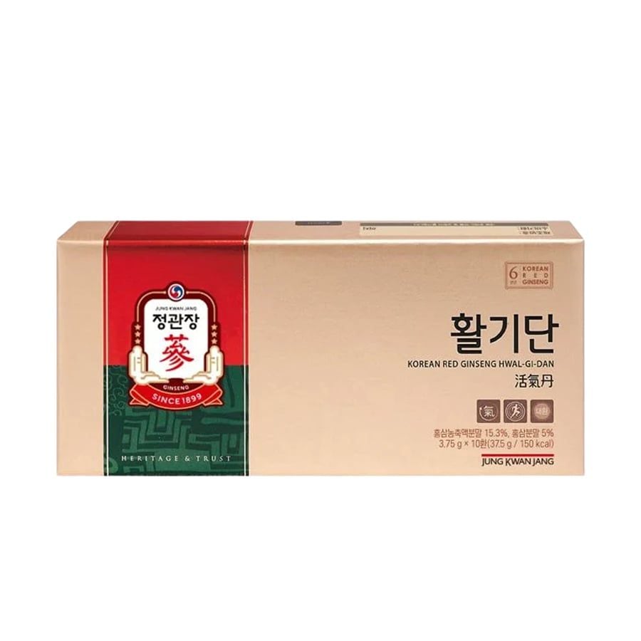 Hộp 10 Viên Hồng Sâm KGC Hwal Gi Dan Hàn Quốc