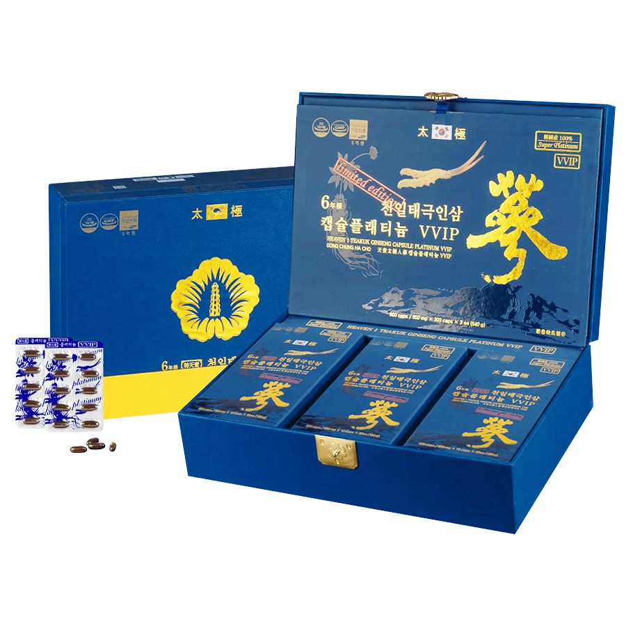 Hộp 900 Viên Đông Trùng Hạ Thảo Thiên Sâm Chính Phủ