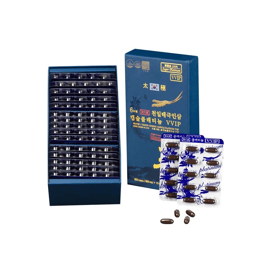 Hộp 900 Viên Đông Trùng Hạ Thảo Thiên Sâm Chính Phủ