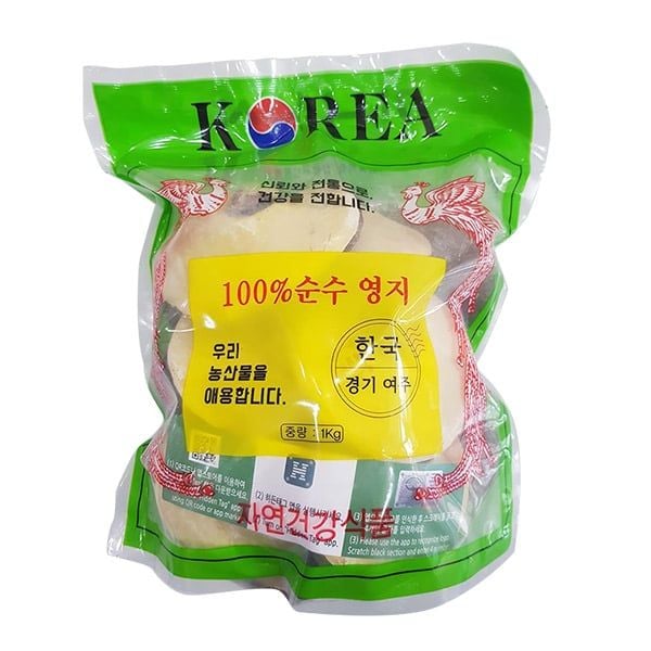 Nấm Linh Chi Đỏ Kana Nongsan Hàn Quốc Gói 1kg (8-10 Tai Nấm)