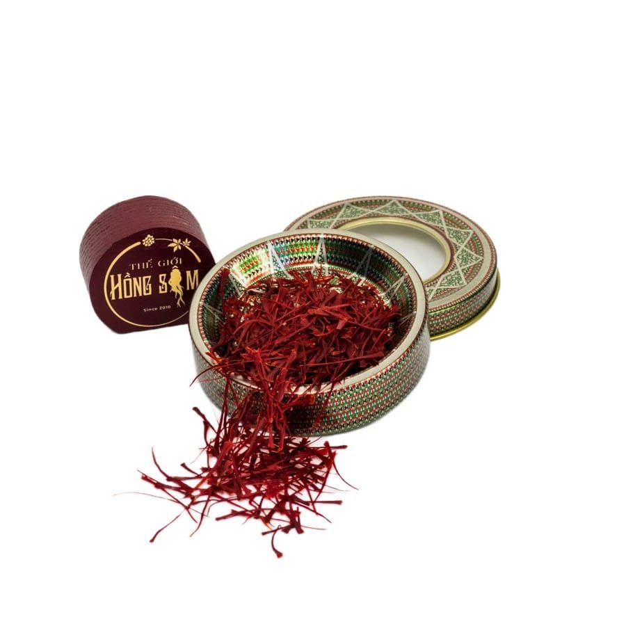 Nhụy Hoa Nghệ Tây - Saffron Iran Hộp 1 Gram