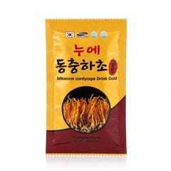 Nước Đông Trùng Hạ Thảo Gold Pocheon KLM Hộp Gỗ 60 Gói x 30ml