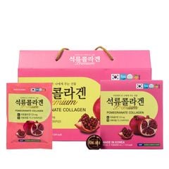 Nước Ép Lựu Premium Pomegranate Collagen KGF 50ml x 20 Gói