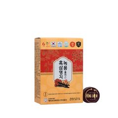 Nước Hắc Sâm Linh Chi Nhung Hươu Ginseng King Hộp 30 Gói x 50ml