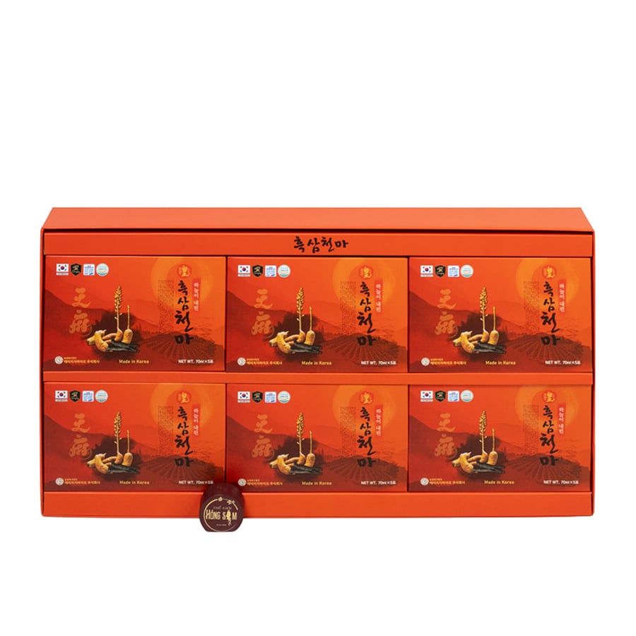Nước Hắc Sâm Thiên Ma Hộp 30 Gói x 70ml