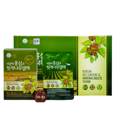 Nước Hồng Sâm Bổ Gan Daedong Hàn Quốc Hộp 30 Gói x 50ml