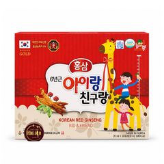 Nước Hồng Sâm Cho Bé Kid & Friend Bio-Science Hàn Quốc Hộp 30 Gói x 20ml