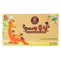Nước Hồng Sâm Cho Bé Hươu Cao Cổ Pocheon Hộp 30 Gói x 20ml
