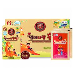 Nước Hồng Sâm Cho Bé Hươu Cao Cổ Pocheon Hộp 30 Gói x 20ml