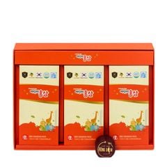 Nước Hồng Sâm Hàn Quốc Cho Bé Red Ginseng Kids HG Bio Hộp 30 Gói x 15ml