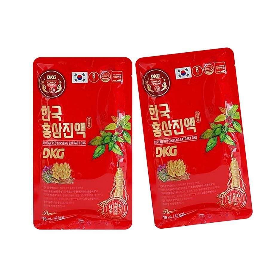 Nước Hồng Sâm Đông Trùng Hạ Thảo DKG Hàn Quốc Hộp 30 Gói x 70ml