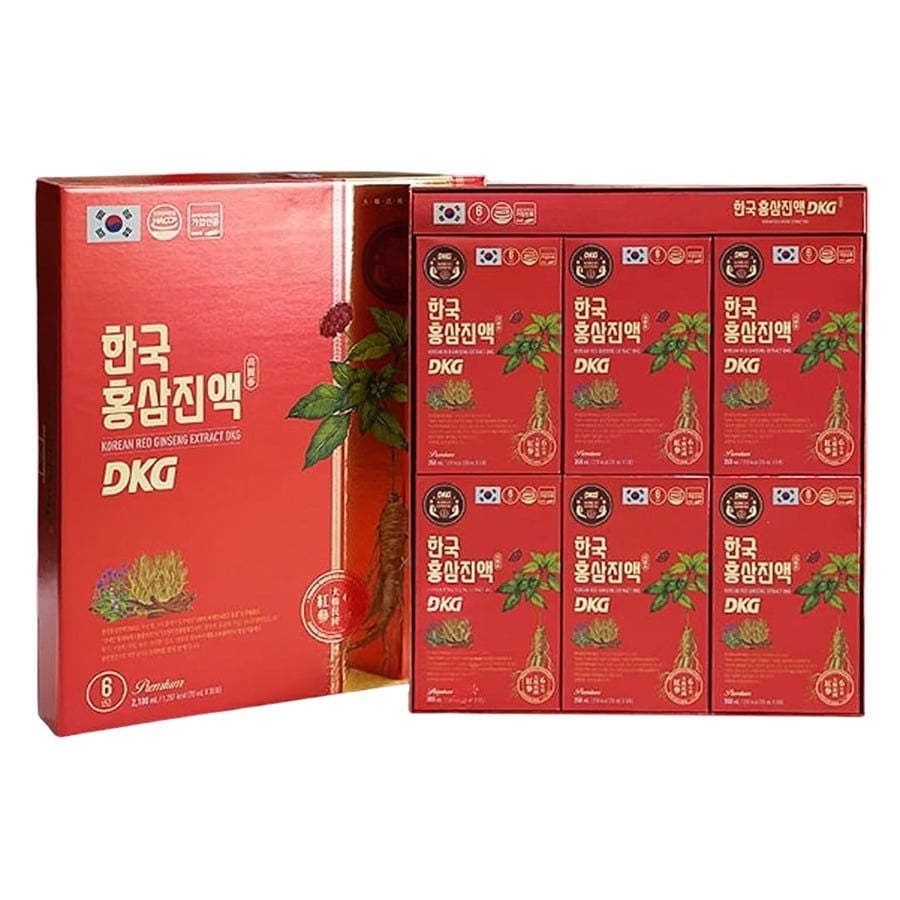 Nước Hồng Sâm Đông Trùng Hạ Thảo DKG Hàn Quốc Hộp 30 Gói x 70ml
