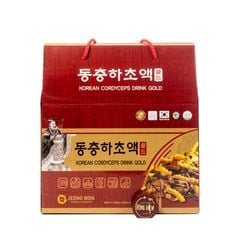 Nước Hồng Sâm Đông Trùng Hạ Thảo Jeong Won - Hộp 20 gói x 80ml