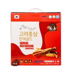 Nước Hồng Sâm Gold Pocheon Hàn Quốc Hộp 30 gói x 70ml