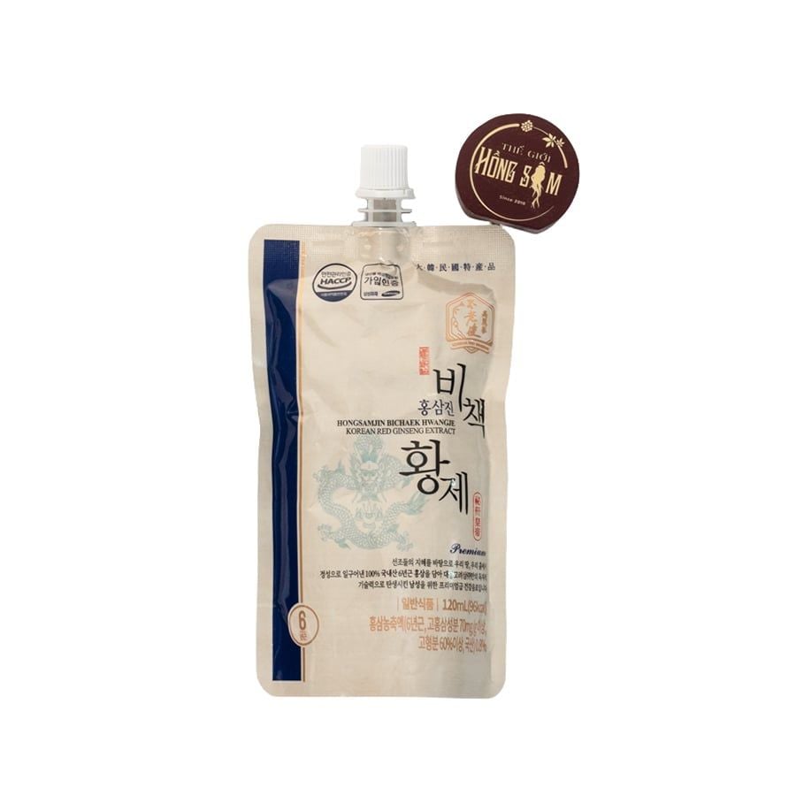 Nước Hồng Sâm Hoàng Đế Daedong Hàn Quốc Hộp 20 Gói x 120ml
