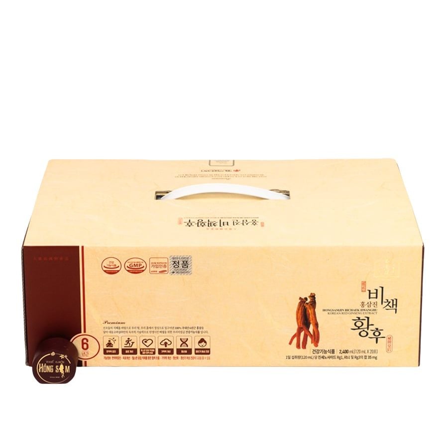 Nước Hồng Sâm Hoàng Hậu Daedong Hàn Quốc Hộp 20 Gói x 120ml