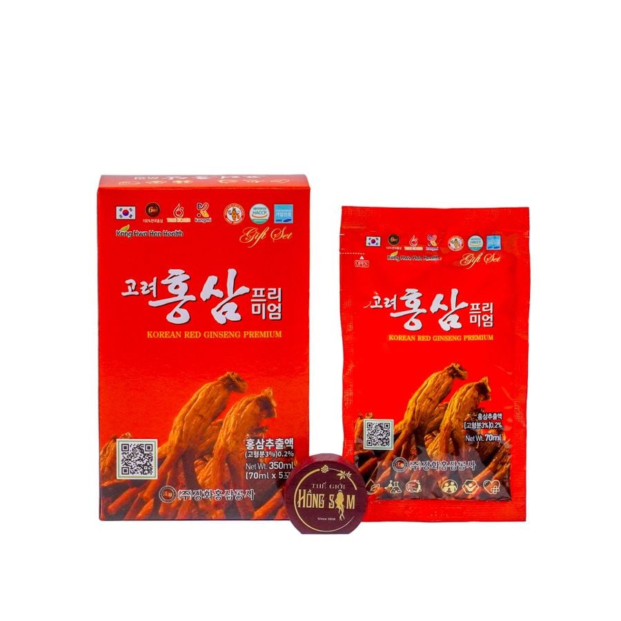 Nước Hồng Sâm KangHwa Hàn Quốc Hộp 30 Gói x 70ml
