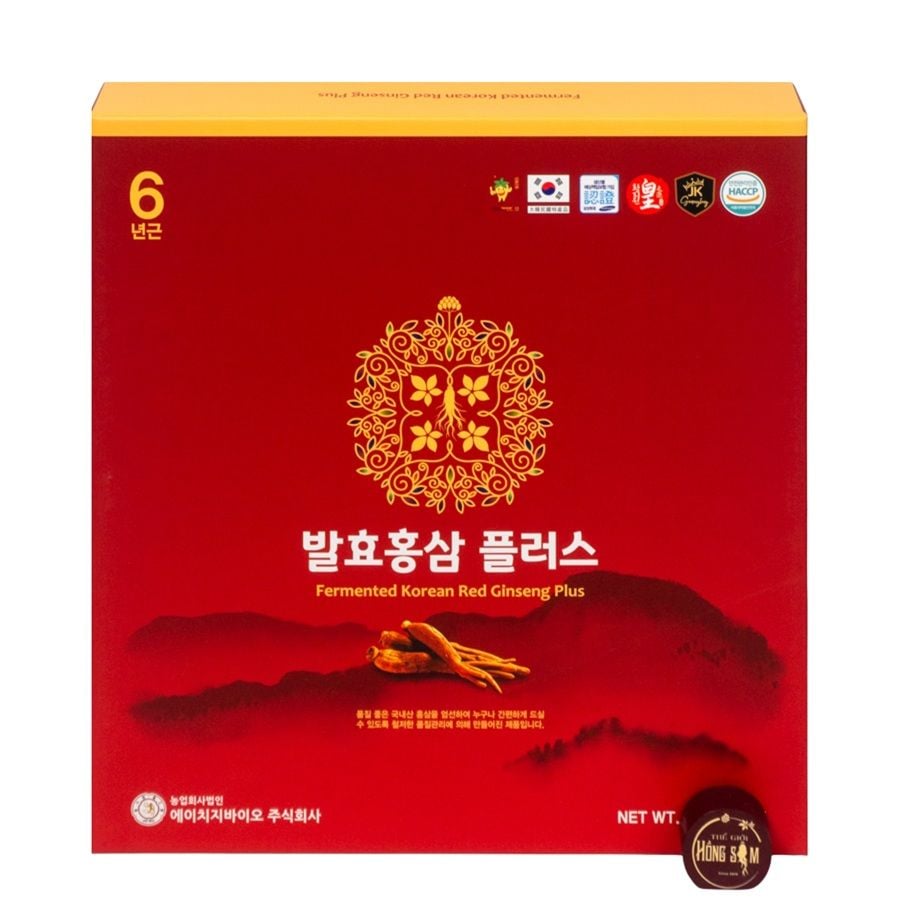 Nước Hồng Sâm Lên Men Hàn Quốc Ginseng King Hộp 30 Gói x 50ml