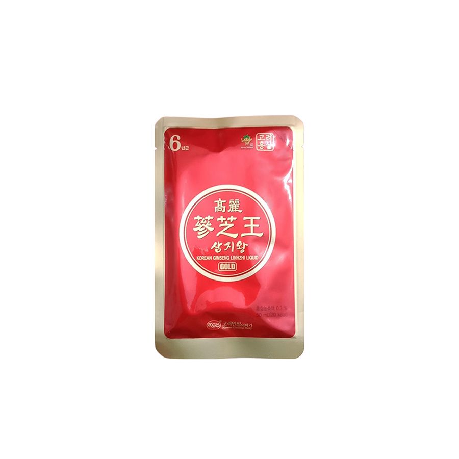 Nước Hồng Sâm Linh Chi KGS Gold Hàn Quốc Hộp 60 Gói x 50ml