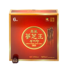 Nước Hồng Sâm Linh Chi KGS Gold Hàn Quốc Hộp 30 Gói x 50ml