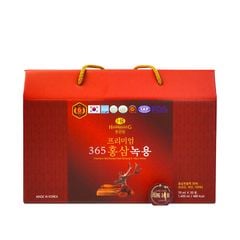 Nước Hồng Sâm Nhung Hươu Linh Chi Hàn Quốc 365 Hộp 20 gói x 70ml