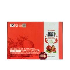 Nước Hồng Sâm Collagen Lựu Đỏ 2G-Glutathione Daedong Hàn Quốc Hộp 30 Gói x 10ml