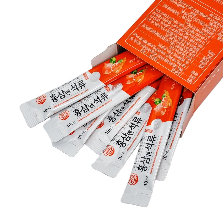 Nước Hồng Sâm Cho Nữ Lựu Collagen Daedong Hàn Quốc Hộp 30 Gói x 10ml