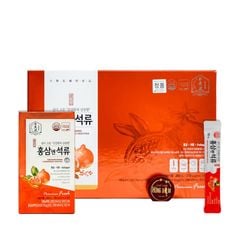 Nước Hồng Sâm Cho Nữ Lựu Collagen Daedong Hàn Quốc Hộp 30 Gói x 10ml