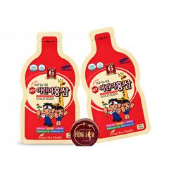 Nước Hồng Sâm Trẻ Em Hàn Quốc Hươu Cao Cổ Gold Kids Kanghwa Hộp 30 Gói x 20ml