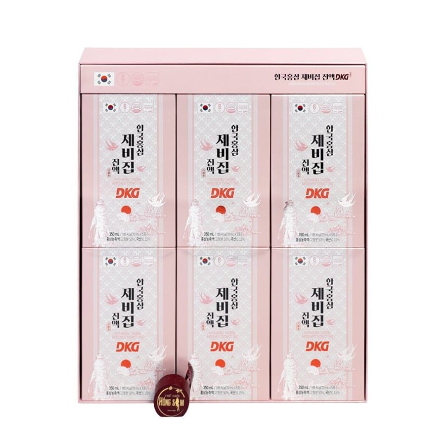 Nước Hồng Sâm Yến Sào G-BIRD DKG Hộp 70ml x 30 Gói