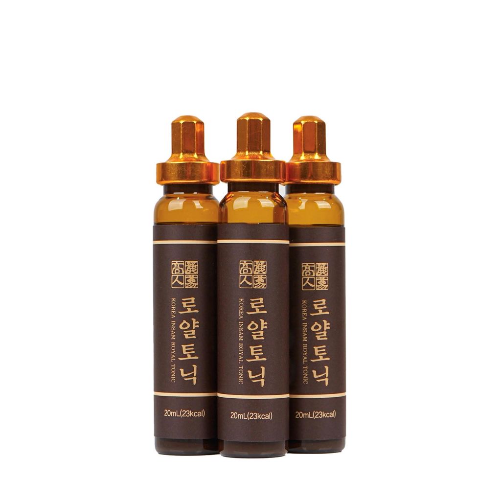 Tinh Chất Đông Trùng Hạ Thảo Korea Insam Royal Tonic Hộp 60 Ống x 20ml