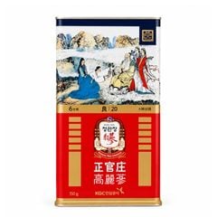 Sâm Củ Khô Hộp Thiếc KGC 150g 7 Củ Số 20