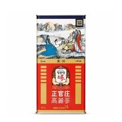 Sâm Củ Khô Hộp Thiếc KGC 300g 14 Củ Số 20