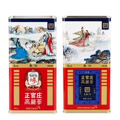 Hồng Sâm Củ Khô Hộp Thiếc KGC 600g 14 Củ Số 10