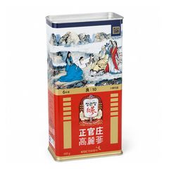 Hồng Sâm Củ Khô Hộp Thiếc KGC 600g 14 Củ Số 10