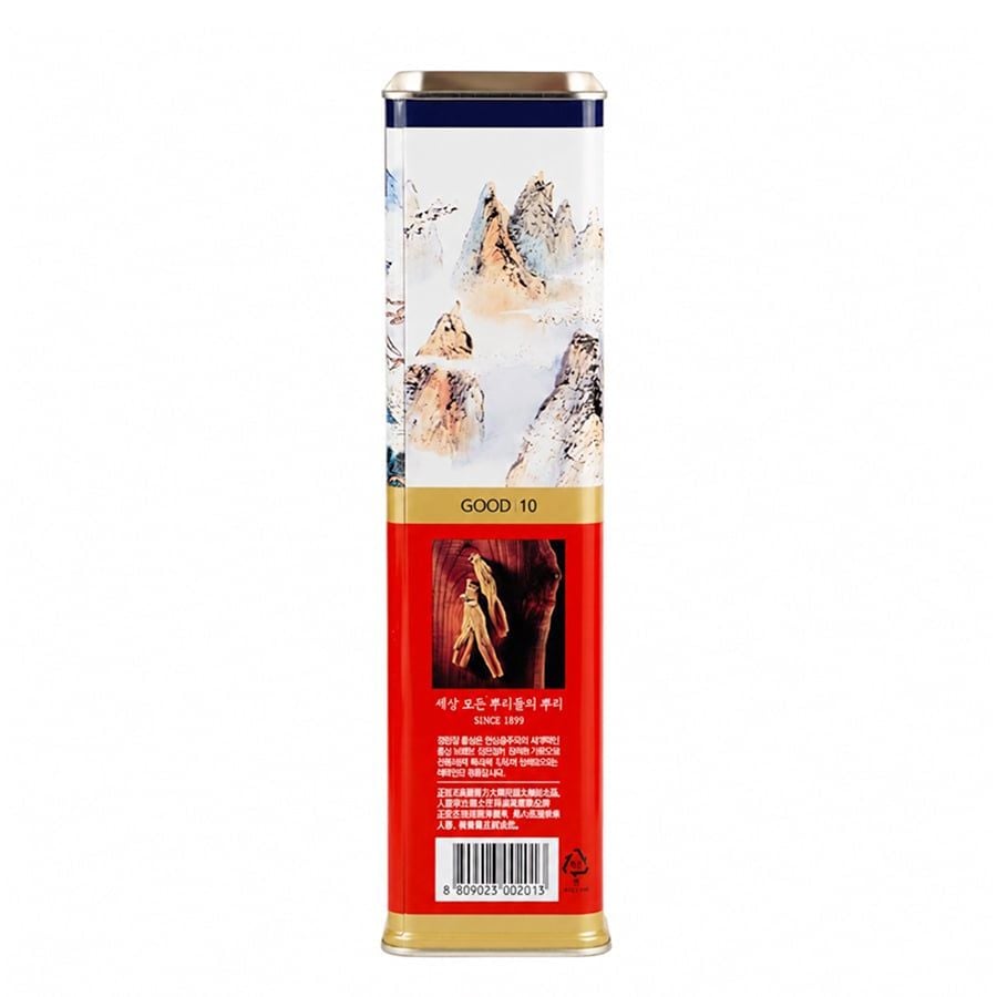 Hồng Sâm Củ Khô Hộp Thiếc KGC 600g 14 Củ Số 10
