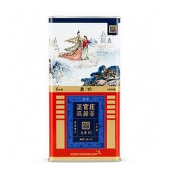 Hồng Sâm Củ Khô Hộp Thiếc KGC 600g 14 Củ Số 10