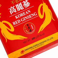 Hồng Sâm Củ Khô Premium Daedong Hàn Quốc 600g Special (20 củ)