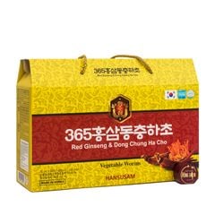 Nước Hồng Sâm Đông Trùng Hạ Thảo 365 Hansusam Hộp 20 gói x 70ml