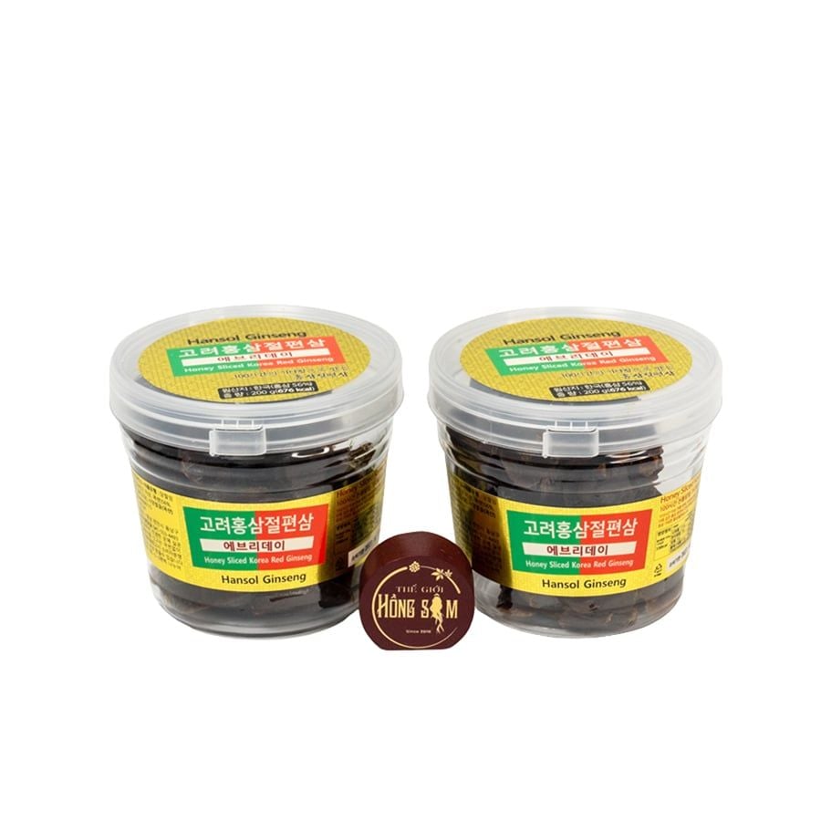 Sâm Lát Tẩm Mật Ong Everyday Daesan 200g x 2 Hộp