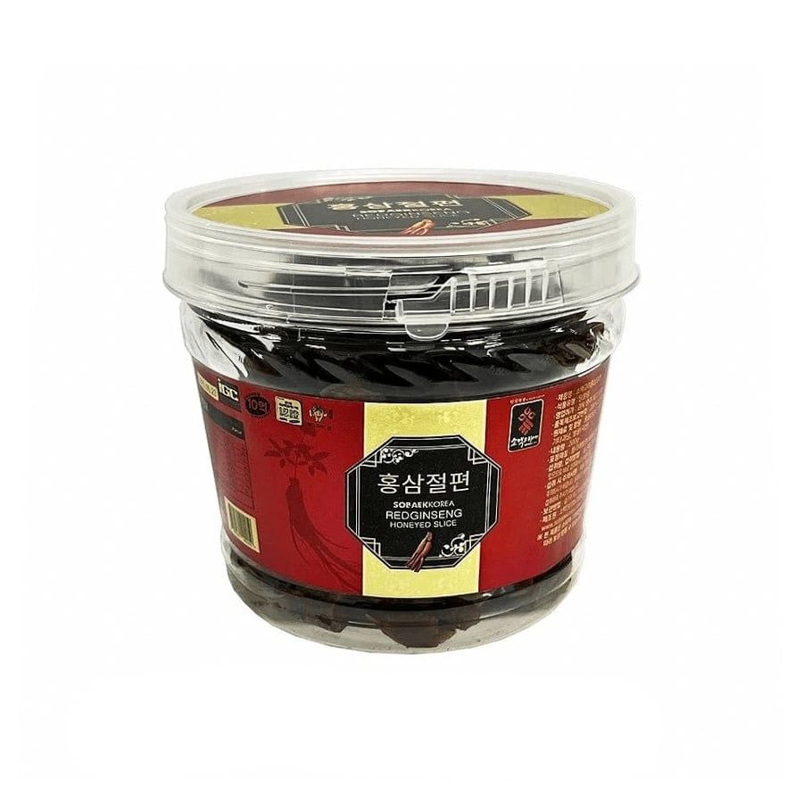 Sâm Lát Tẩm Mật Ong Sobaek Hàn Quốc Hộp Nhựa 200g