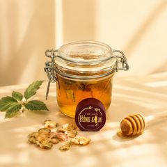 Sâm Ngọc Linh Ngâm Mật Ong Rừng Hũ 250ml