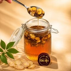 Sâm Ngọc Linh Ngâm Mật Ong Rừng Hũ 1000ml