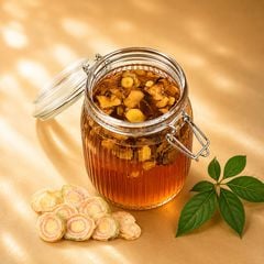 Sâm Ngọc Linh Ngâm Mật Ong Rừng Hũ 1000ml