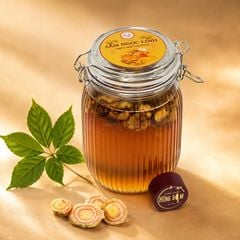 Sâm Ngọc Linh Ngâm Mật Ong Rừng Hũ 1000ml