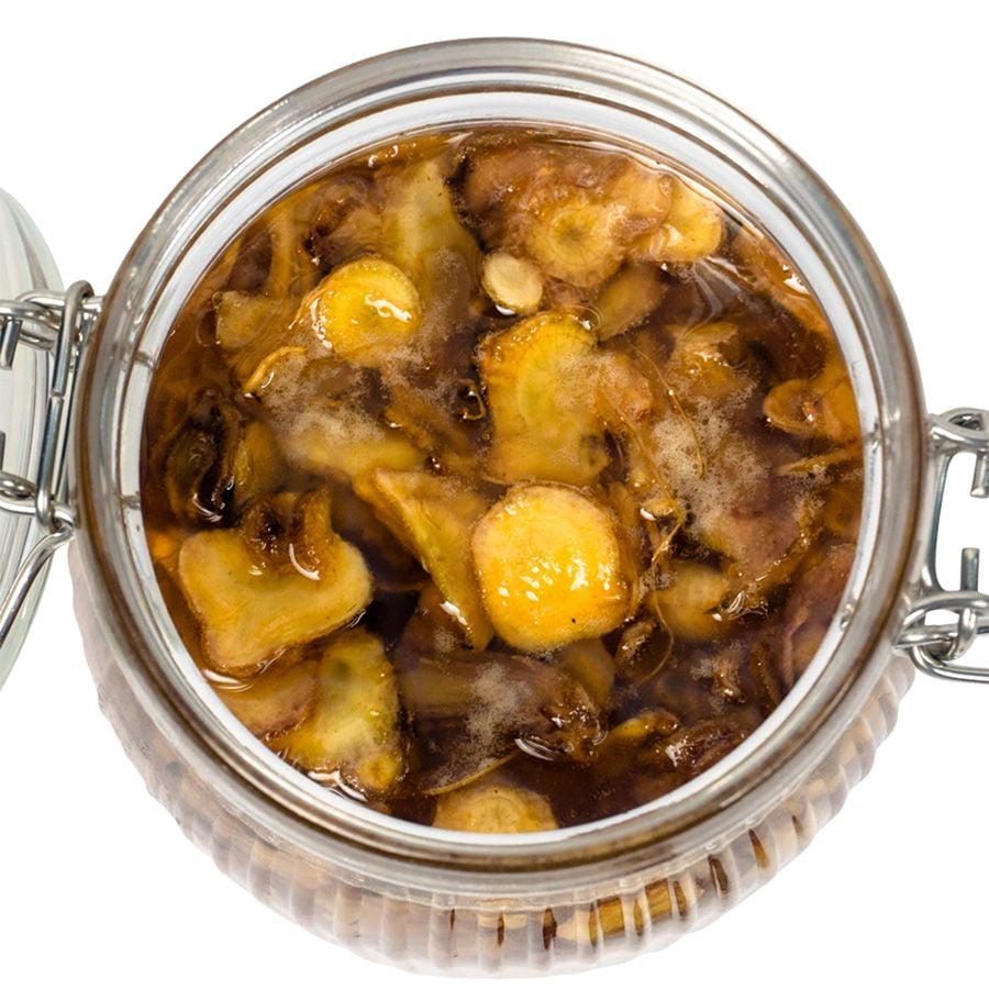 Sâm Ngọc Linh Ngâm Mật Ong Rừng Hũ 1000ml